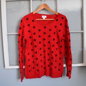 Old Navy Dot Sweater Sz M